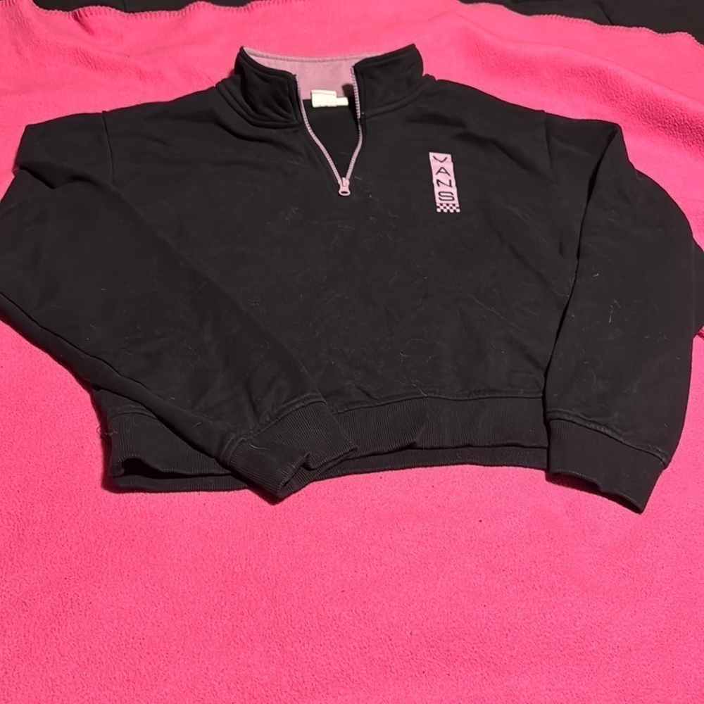 Vans Semi Cropped Quarter Zip Sweater
